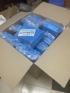 (Tbyt Hào Anh)MŨ PHẪU THUẬT MŨ GIẤY Y TẾ  MŨ DÙNG 1 LẦN[TÚI 100 CÁI]