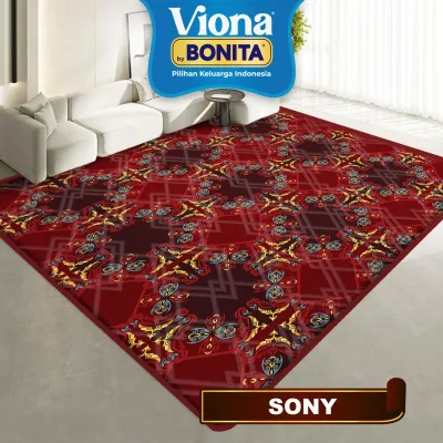 Viona By Bonita KARPET BUSA / KARPET MALAYSIA Dekorasi Kamar - SERI B ( TANPA TAS )