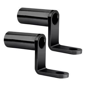 2PCS Motorcycle Mirror Extender Riser Universal CNC Aluminum Side Mirror Adapter Bracket Motorbike Scooter E-Bike Modification Parts