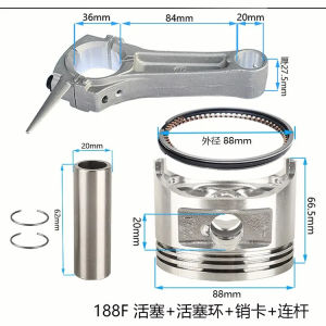 Generator Power Accessories 152F168F170F177F188F190F192F Piston Ring Connecting Rod