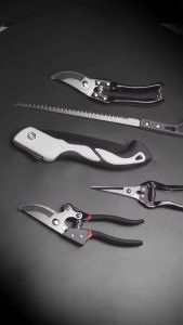5PCS/SETS Garden Pruning Shears Set Garden ScissorsPremium Plant ShearsChicken Tail Folding Saw