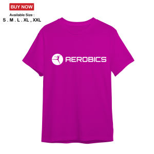 KAOS BAJU AEROBIC LENGAN PENDEK BAHAN KATUN PE KAOS OLAHRAGA SENAM WANITA BAJU KAOS SENAM WANITA