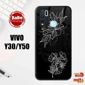 Casing Vivo Y30/Y50 Terbaru Case Bunga New Vivo Y30/Y50 Hardcase Softcase Premium Glosy Terlaris Termurah