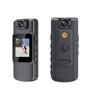 Camera With 2K HD IPS Screen180 ° Rotatable Len And Back Clip Full HD Body Worn CameraWearablePocket Bodycam Camcorder