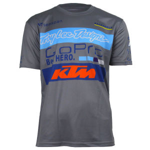 Popular KTM Mens Summer Mountain Off-Road Motorcycle Short-Sleeve Riding Jersey Racing T-Shirt Wholesale