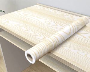 kkl store 10Mx45cm pvc Self adhesive Waterproof Wallpaper Fabric Safty Home Decor Wallcovering For Living Room Bedroom Background Wall Stickers