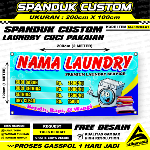CETAK BANNER SPANDUK CUSTOM LAUNDRY XBANNER CUCI PAKAIAN PEWANGI BAJU JASACUCIPAKAIAN PROMOSI SPANDUKKPROMOSI BANNERPROMOSI CETAKSPANDUK CETAKBANNER PERCETAKAN STIKERASIA