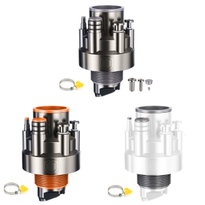 Dishwasher Water Pipe Connector Sealing Rings 5 in 1 Drainages Water Pipe Joint Anti Odor Sink Drain Pipe Adapters