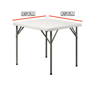 Desk Heavy Duty Folding Table 6FT/4FT Outdoor Indoor Garden Foldable Table White Steel Residential g