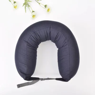 100% COTTON NECK PILLOW / TRAVEL NEEDS / MUJI INSPIRED IN FLIGHT PILLOW TRAVEL PILLOW