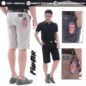 Celana Pendek Chino Katun Streatch Pria Dewasa Distro Keren Terbaru 2023