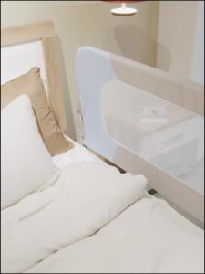 Bed Rail Guard baby Bed Side Protector Bed Side Barrier Bed Baby Guardrail Baby Folding Grating