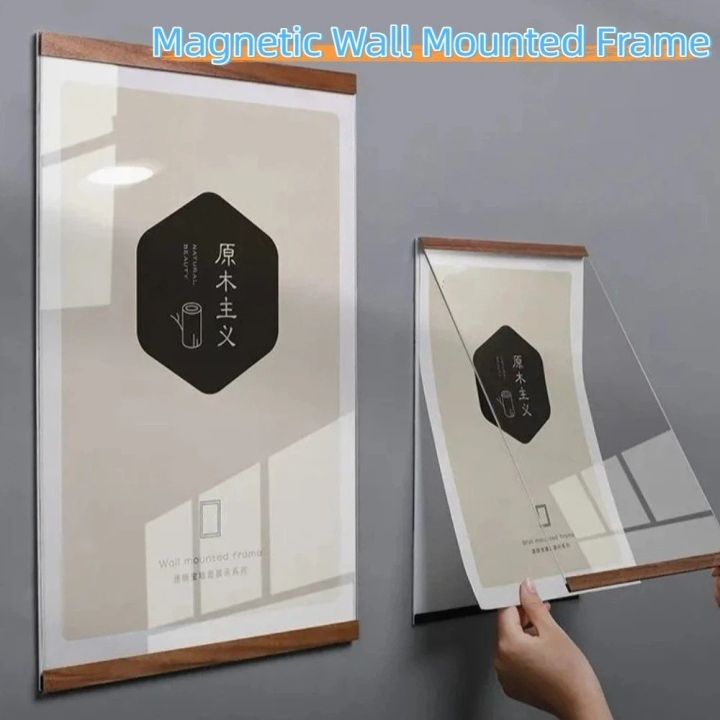 Reusable Display BAAHAN Rectangle ic Wall Mounted Frame A 4/A 5/A 6 Reusable Display ...