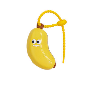 Banana Portable Electric Toothbrush Organizer Set Travel Portable Toothbrush Head Protective Cover Electric Toothbrush Storage Dust Cover Bathroom Organizer