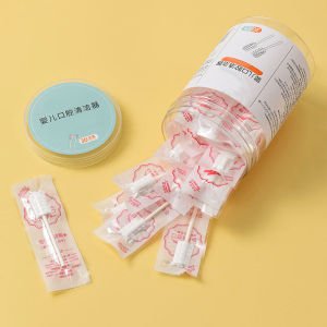 Disposable Sterile Gauze Cotton Swab Brush Mouth Tongue Teeth Cleaner for Infant