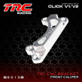 TRC Racing CNC Brake Caliper 2 POT Bracket Only For Honda Click v1 v2 v3 8015. 