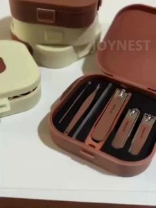 Local salesJOYNEST 8Pcs Nail Cutter Manicure Set Nail Clippers Pengilat Set Scissors Kit Pengetip Kuku Nail scissors