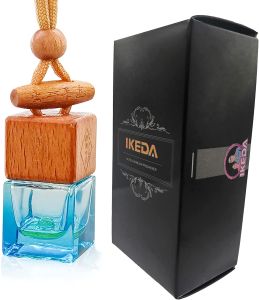 IKEDA SCENTS Car Air Freshener Sandalwood 8ML - Pengharum Ruangan Mobil Warna Ivory