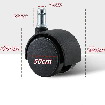Bánh xe ghế xoay loại tốt-Di chuyển đa mặt sàn-Lắp cho mọi ghế xoay-Ghế xoay văn phòng-Ghế game-nhiều mẫu tùy chọn BAUHO