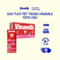 Thùng 48 Hộp Sữa tươi tiệt trùng Vinamilk 100% Hương Dâu 180ml. 