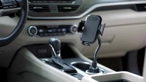 andobil Military-Grade Cup Holder Phone Holder [Solidest Metal Gooseneck] Universal Cup Phone Holders for Your Car Truck Golf 360 °   Adjustable Cup Holder Cell Phone Mount for iPhone Samsung