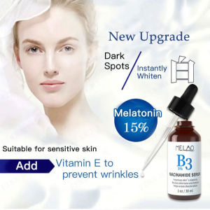 【Fast ship】30ML Niacinamide Whitening Essence Liquid Face Brightening and Moisturizing Whitening Essence Facial Acne/Repair Essence/Shrink Pores [烟酰胺5%原液] 美白精华面部祛痘/修复精华液/收缩毛孔