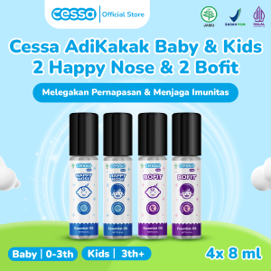 Cessa AdiKakak Baby & Kids 2 Happy Nose & 2 Bofit