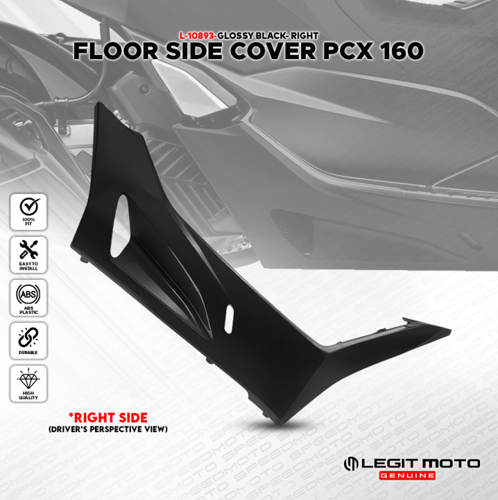 LEGITMOTO PCX 160 V1 FLOOR SIDE COVER GLOSSY / MATTE FAIRING LEFT OR ...