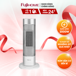 Quạt sưởi gốm Fujihome FH3100M công suất 2000W - sưởi ấm nhanh - không khô da - tiết kiệm điện -  Bảo hành 24 tháng