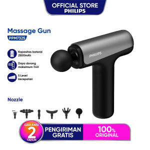 Philips Massager PPM7325 massage gun bantal pijat 8mm Kedalaman memukul