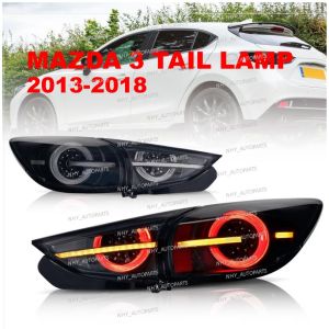 Mazda 3 THREE SEDAN HATCHBACK SKYACTIVE GVC LED TAIL LAMP LIGHT SEQUENTIAL SIGNAL SMOKE 2013 2014 2015 2016 2017 2018
