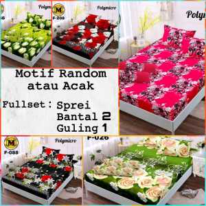 SPRAII PROMO ( BELI 1 DAPAT 1 ) SEPREI PREMIUM MOTIF BUNGA 3D BAHAN KATUN SUPER ANTI LUNTUR UKURAN NO 1 180X200 NO 2 160X200 SET SARUNG BANTAL4 DAN GULING2.SPREY KARAKTER 3D SEPRE CANTIK 3D SEPRAI MURAH 3DBANTAL 4 BISA BAYAR DI TEMPAT