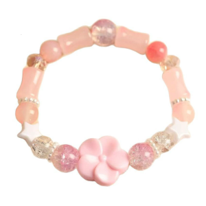 Elegant Dopamine Florals Bracelet Accessory for Fashionable Women Look to Elevating Their Outfits for Any Occasion