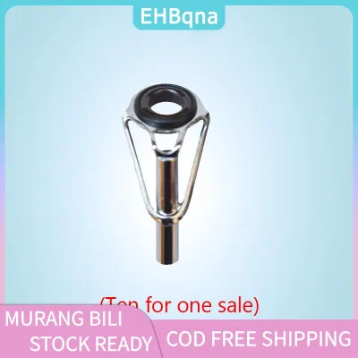 EHBqna Outdoors Stainless Steel Fishing Rod Tip Ring Eye Guide With Ring Repair Kit 3 Styles For Enthusiast Outdoor Fishing Supplies