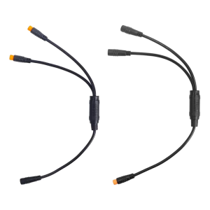 Universals Voltages Splitters Bike Switches Cable Overloads Protecting Cable for Easy Installation