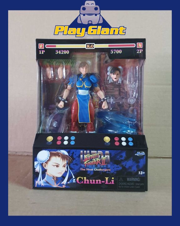 Jada Ultra Street Fighter II Chun-Li 6inch Scale Action Figure | Lazada PH