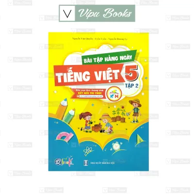 Sách - Trọn Bộ 4 Cuốn Bài Tập Hàng Ngày Toán Tiếng Việt Lớp 5 - Bộ KẾT NỐI