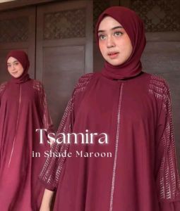 abaya set hijab pasmina -abaya payet terbaru-abaya trsamira - gamis abaya umroh free hijab pasmina dan free belt