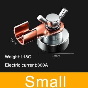 Heavy Duty Magnetic Welding Ground Clamp High Temp Resistant Secure Welder Tool for Strong Jobs