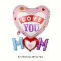 1pc Mother's Day Balloon Mom I Love You Birthday Theme Decoration Balloon Holiday Party Needs. 