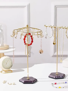 Accessories Presentation Stand Detachable Holder for Showcasing Necklaces Bracelets Space Saving Accessory Rack