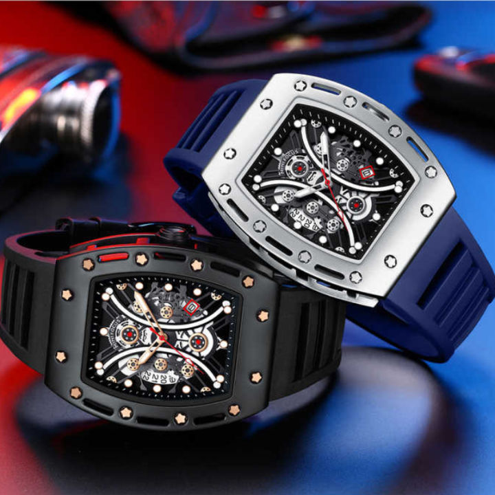 Luxury Automatic Watch New Men s Mechanical Watch Fashion Casual Waterproof Stainless Steel Business Brand Wrist Watch Gift Lazada Singapore