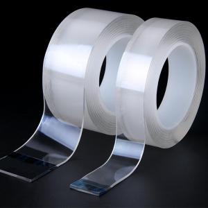 Băng keo nano 2 mặt siêu dính trong suốt dày 2mm chất liệu acrylic dán mọi vật dụng