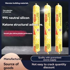 995 Neutral Silicone Sealant 590ML - Weather-Resistant Crack-Resistant Adhesive for Home Improvement