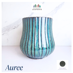 The Leaferie Auree Flowerpot . flowerpots . flower pot . plant pots . planter . planters . Ceramic