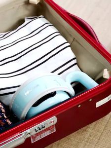 Ấm đun nước gấp gọn Bear ( Tặng kèm cốc gập gọn)