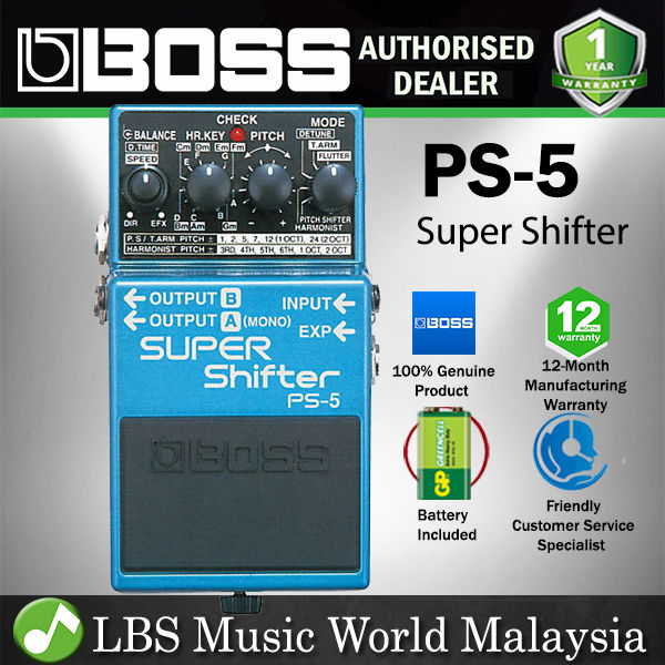 Clearance] Boss PS-5 Super Shifter Electric Guitar Effect