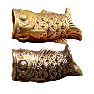 Elaborate Carp Beads for Rope Braiding and Cultural Design Rope Braiding Gear Cultural Crafts