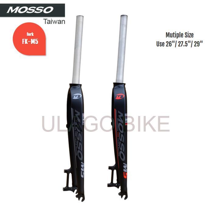 Mosso M5 Fork Sepeda Rigid FORK RIGID MOSSO M5 DISC BRAKE TAIWAN - Main Image