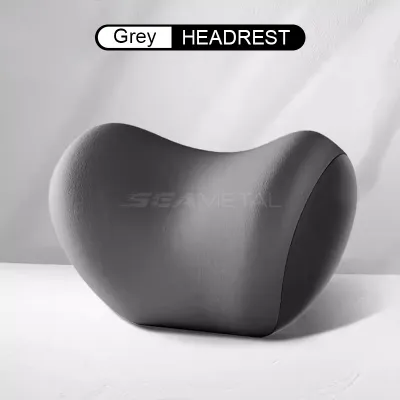 SEAMETAL Car Headrest Neck Pillow Support Memory Foam Car Seat Lumbar Support Neck Rest Protector Waist Cushion Accessorries